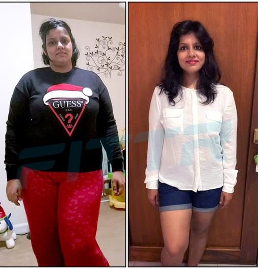 female body transformation.