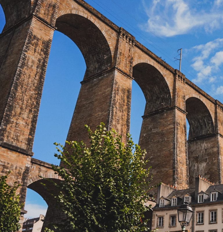 Viaduc Morlaix Crêperie Ma Doué