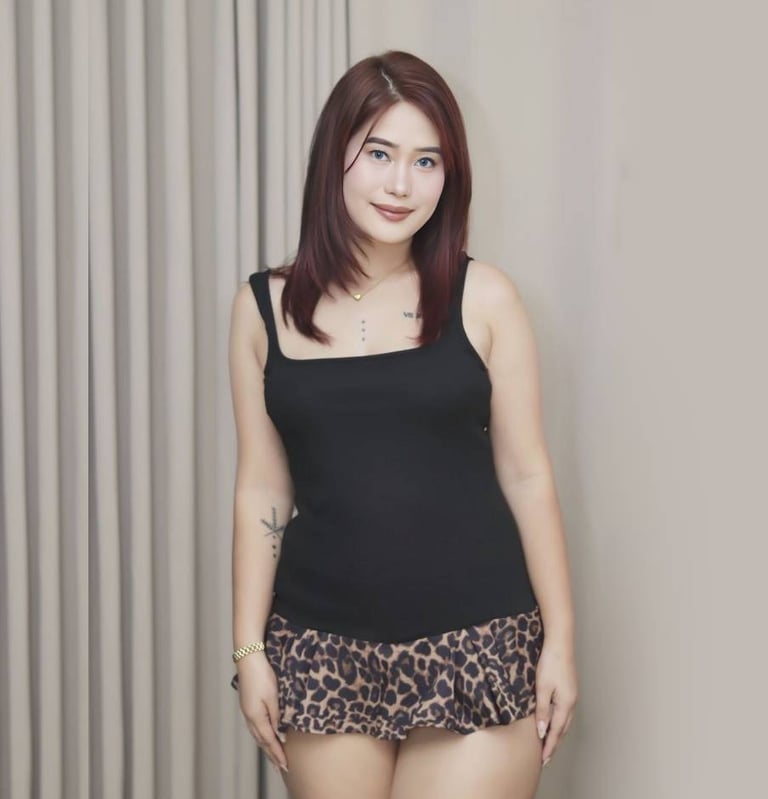 Tate standing in a calming massage room in Manila