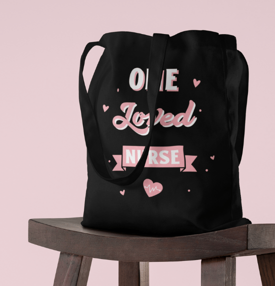 One Loved Nurse Tote Bag