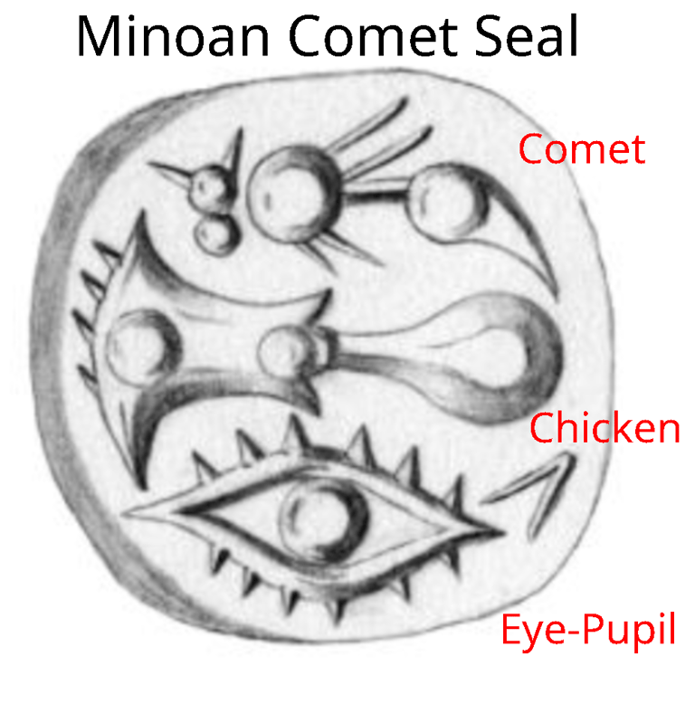 Minoan comet seal