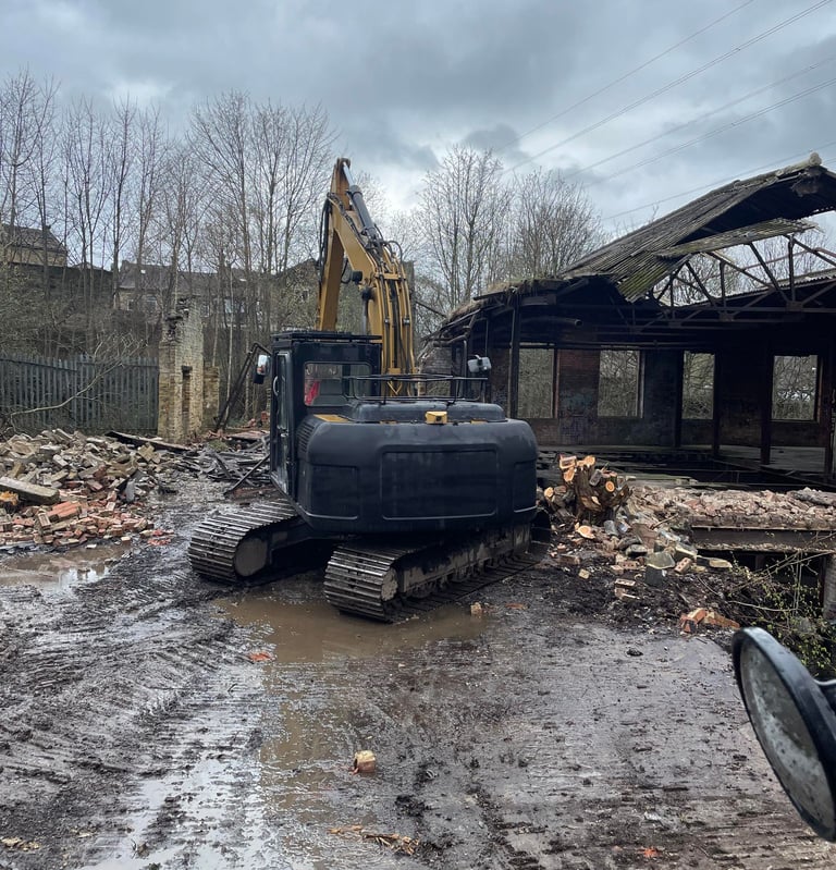 Calderdale demolition