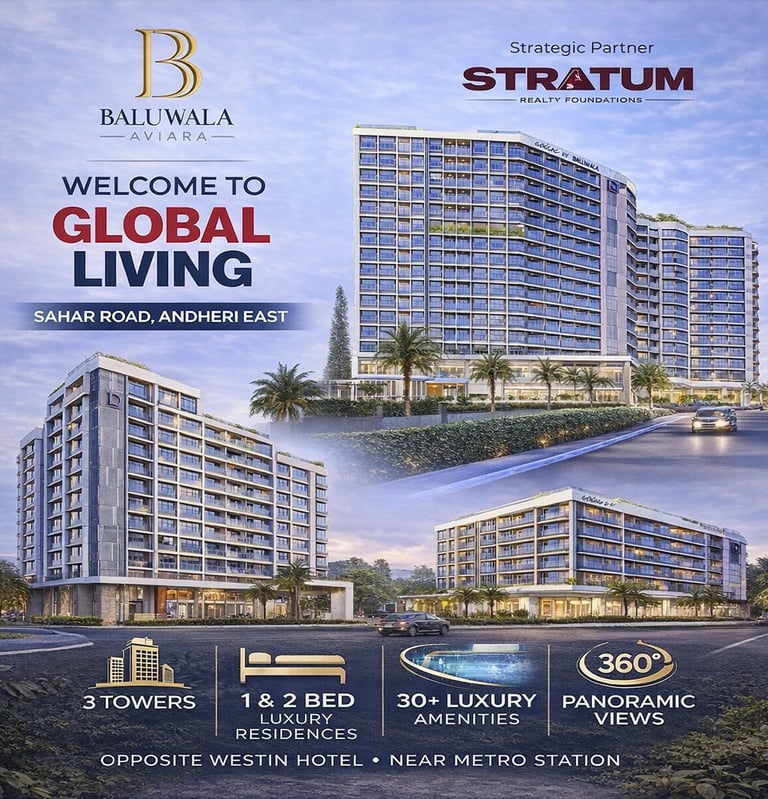 BALUWALA AVIARA ANDHERI EAST, CODENAME LIVE HIGH ANDHERI EAST