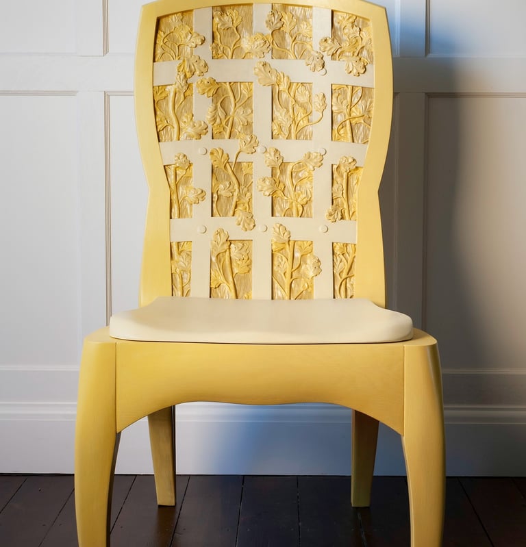 Trellis One chair (front) by Bernard ter Hoeven