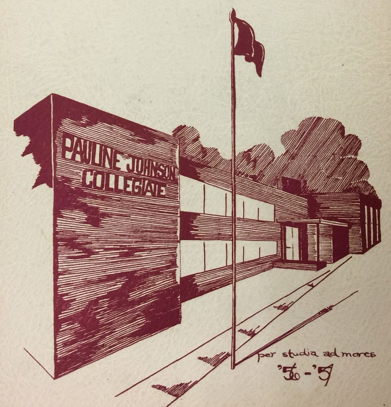 Pauline Johnson Yearbook 1956-57