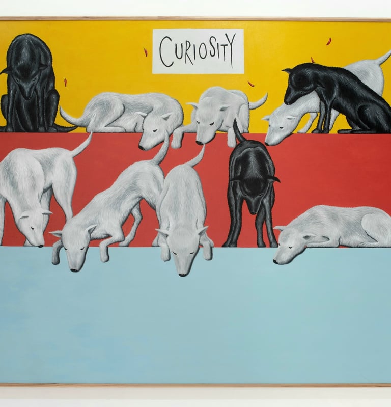 Curiosity 2021, We are stardust series,160x200cm