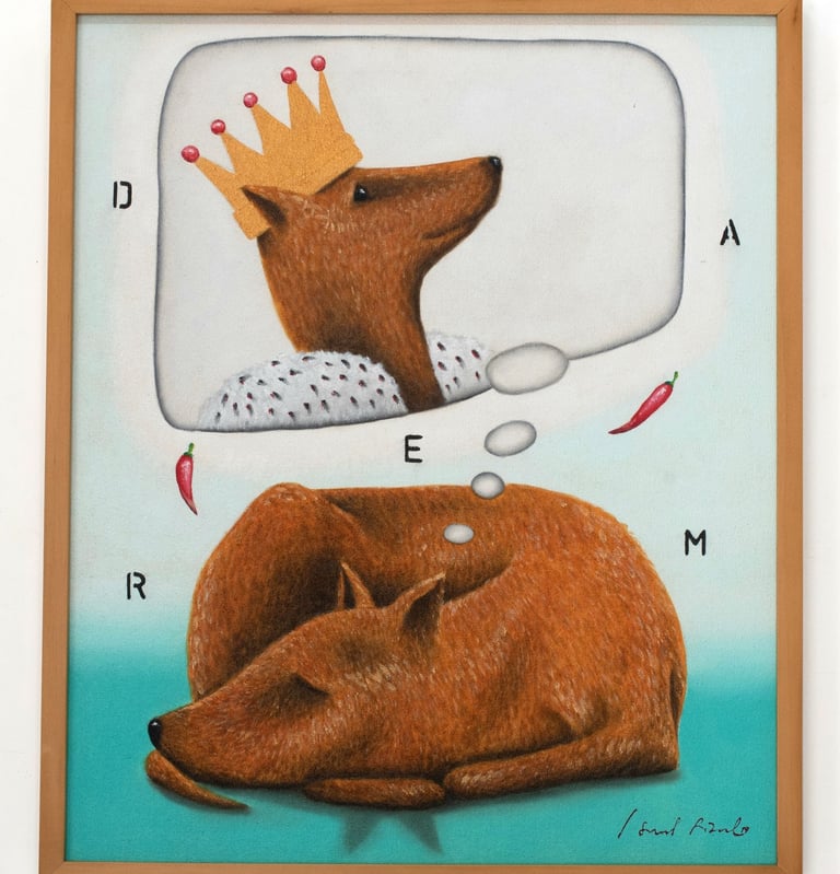 Dream 2020, We are stardust series, 60x50cm