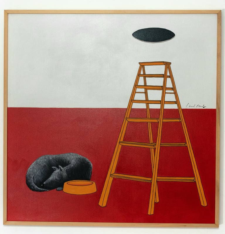 Their Black Hole 2020, We are stardust series,  100x100cm