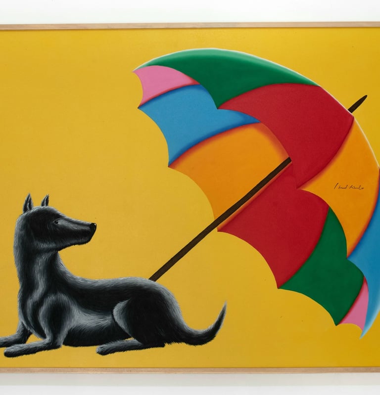 Umbrella 2020, We are stardust series, 110x150cm