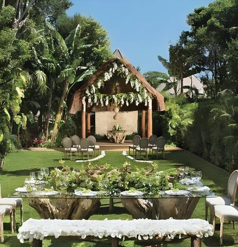 garden destination wedding tulum