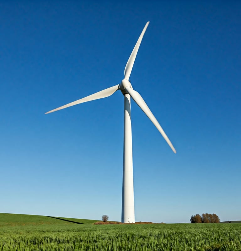 PALA EOLICA PER LA PRODUZIONE DI ENERGIA RINNOVABILE