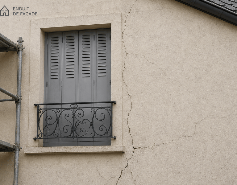 Fissure façade maison – diagnostic et réparation
