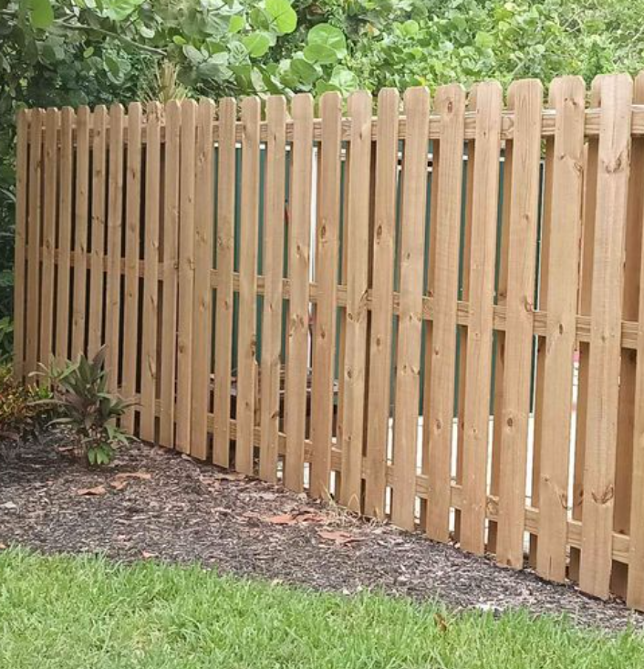 Shawdowbox Wood Fence
