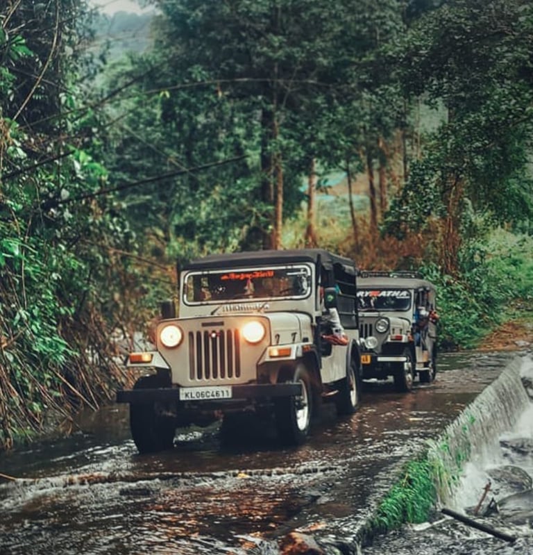 Mankulam Jeep Safari