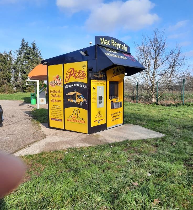 Distributeur de Pizza, Mac Reynald, Dommartin les Toul
