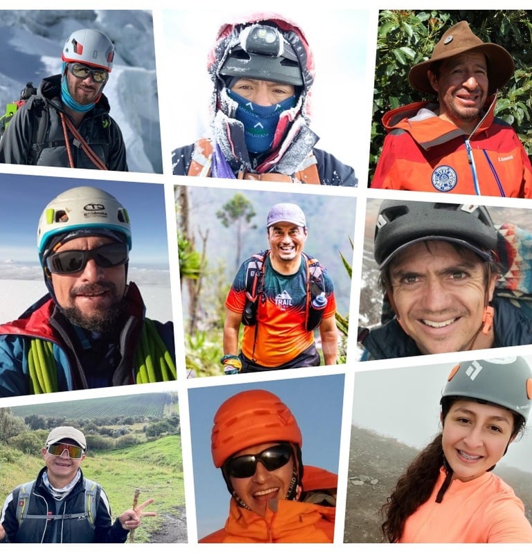 andean summit adventure guides and staff
