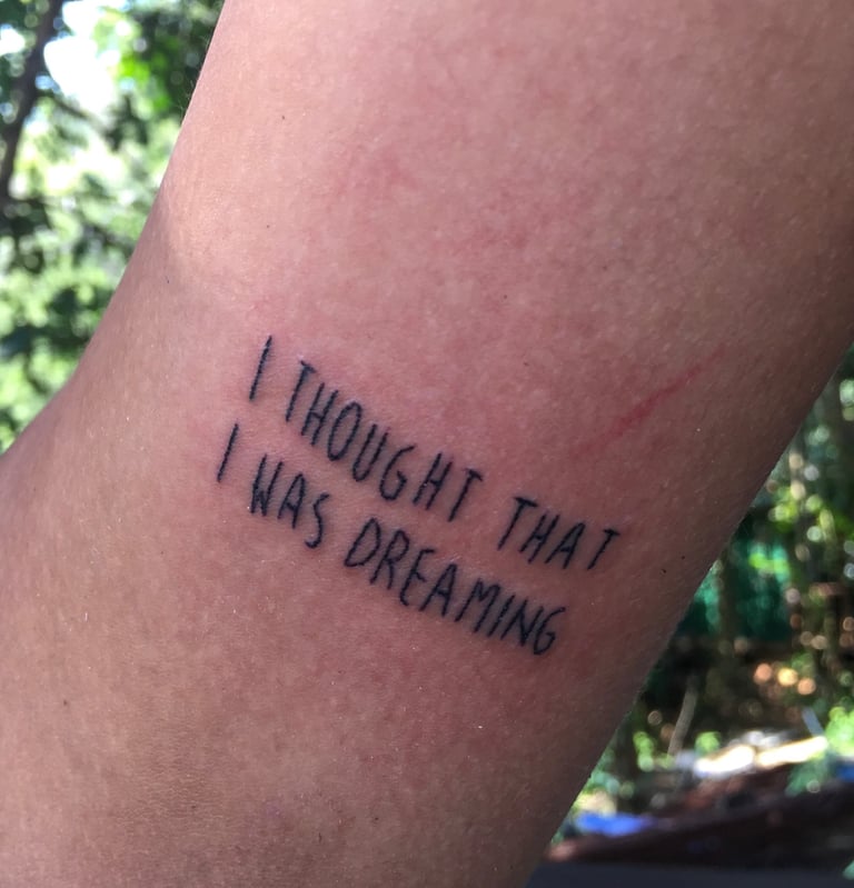 tattoo, handpoke, art, sabah, borneo