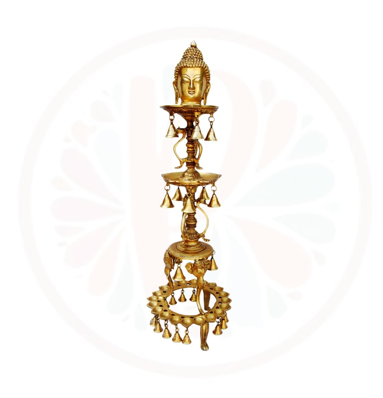 #BrassLamp #IlluminateYourSpace #TimelessElegance #SpiritualDecor #HomeDecor #TraditionalCraftsmansh