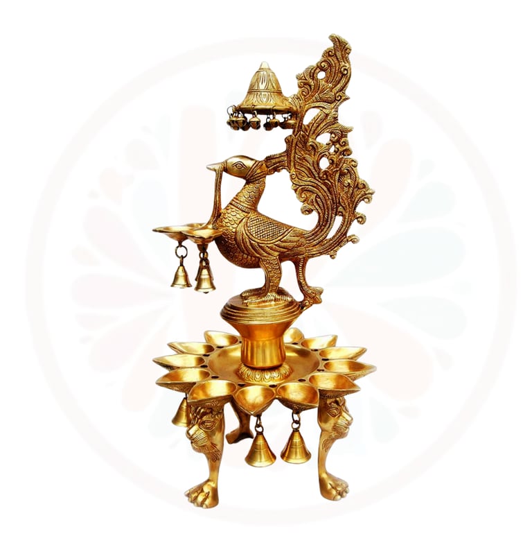 #BrassLamp #IlluminateYourSpace #TimelessElegance #SpiritualDecor #HomeDecor #TraditionalCraftsmansh
