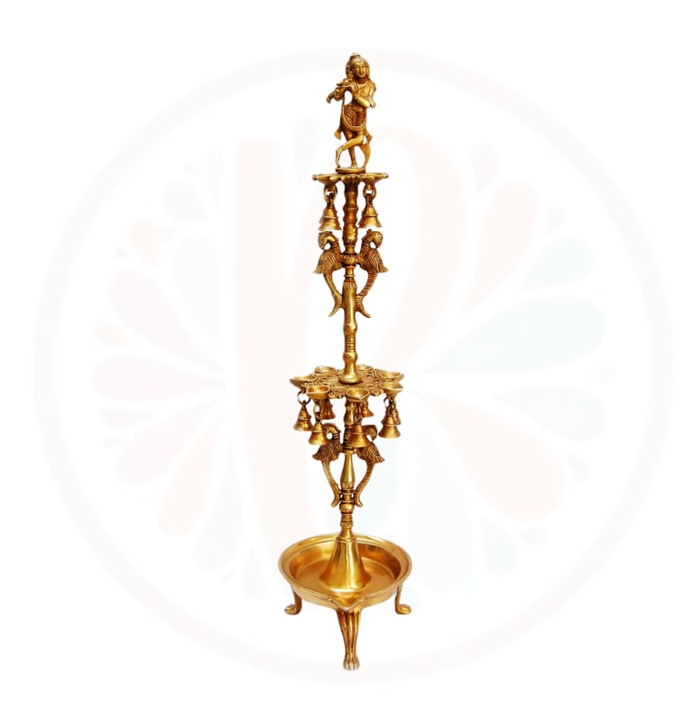 #BrassLamp #IlluminateYourSpace #TimelessElegance #SpiritualDecor #HomeDecor #TraditionalCraftsmansh