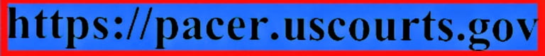 button links to https://pacer.uscourts.gov