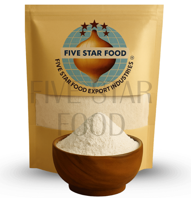 Dehydrated white onion powder exporter from India – Five Star Food Export Industries