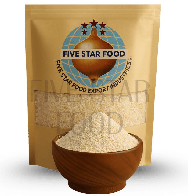 Dehydrated white onion granules exporter from India