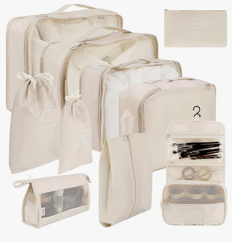 KIT 10 Necessaire Feminina Organizador de Malas