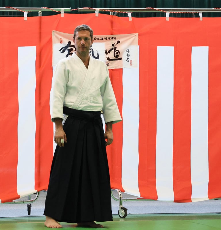 Ludovic Caudéran 6e Dan Aïkikaï, club d'Aïkido Mérignac Matsukazé