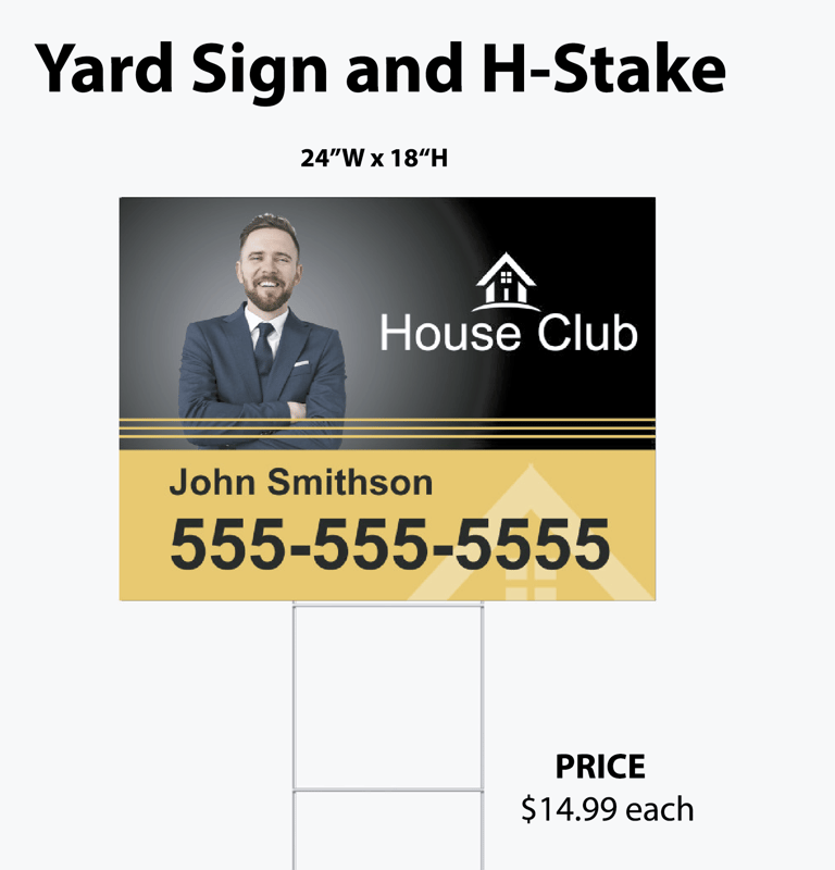 Yard sign