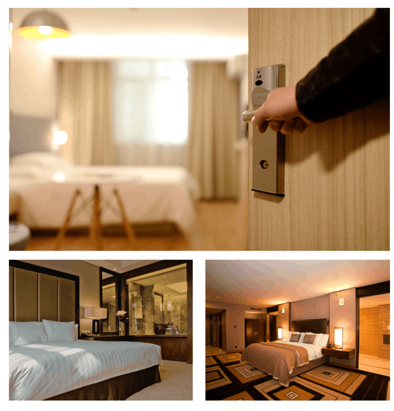 Hotel room products and hospitality supply solutions.
