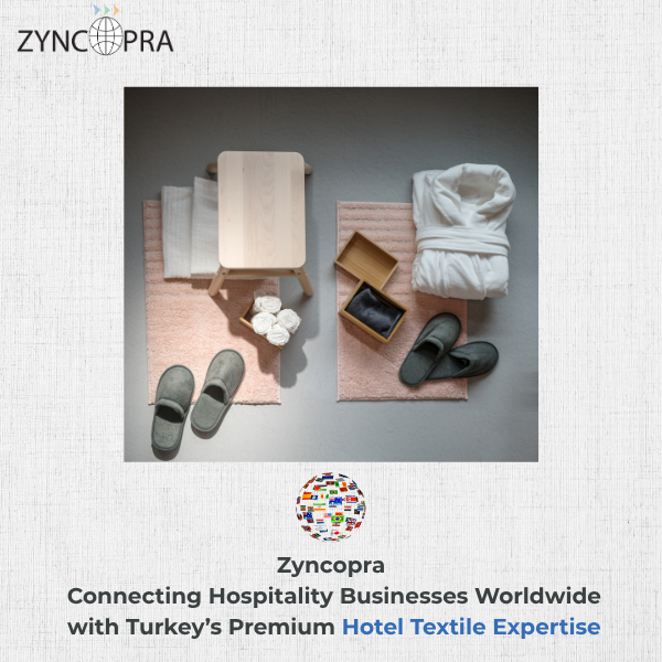 Spa textile set for hotels.