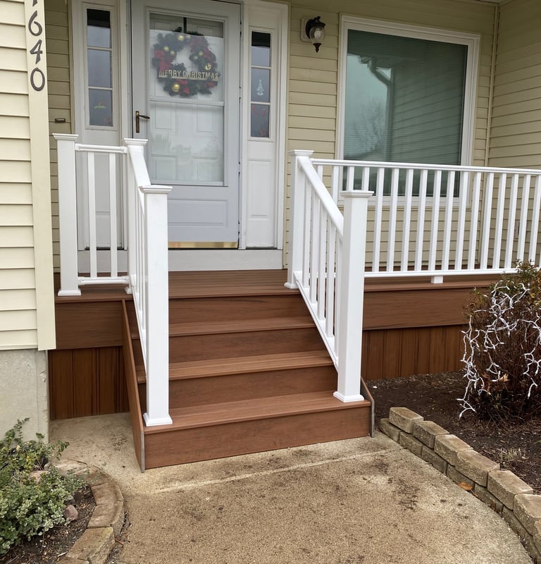 Composite deck built in Howell MI