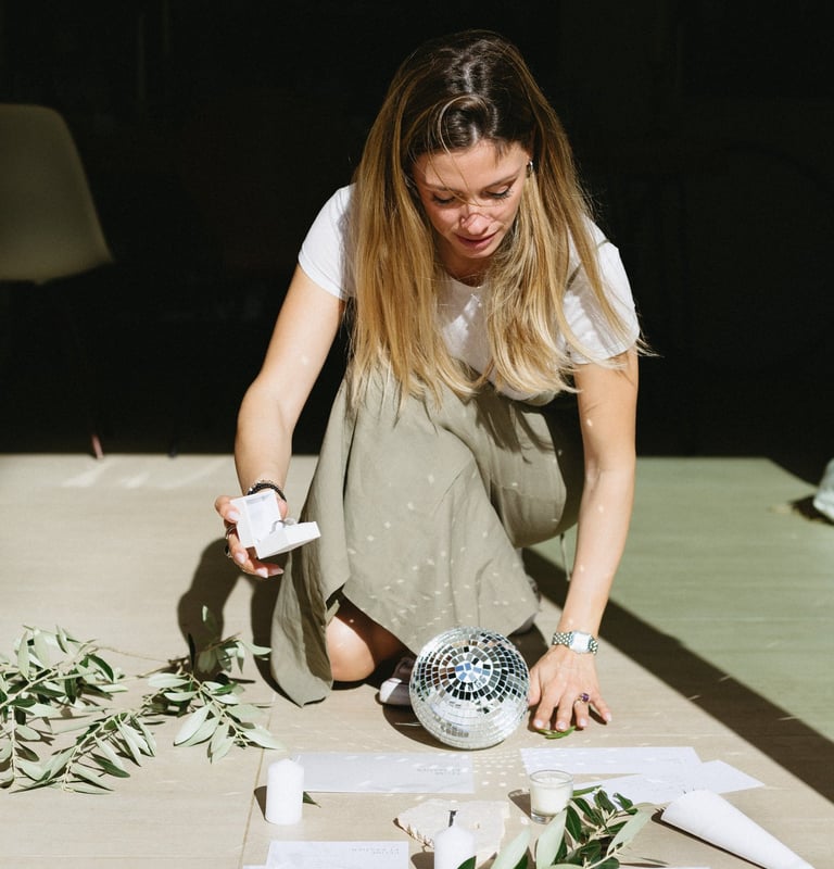 promesses by norma wedding planner et designer met en place la décoration