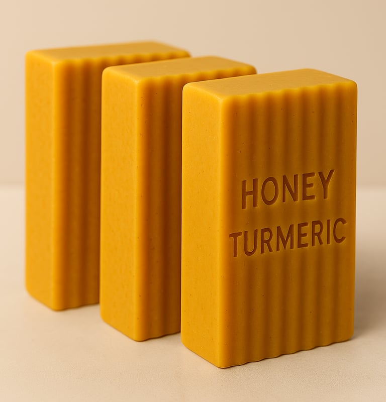 Back2naturalness turmeric and honey soap