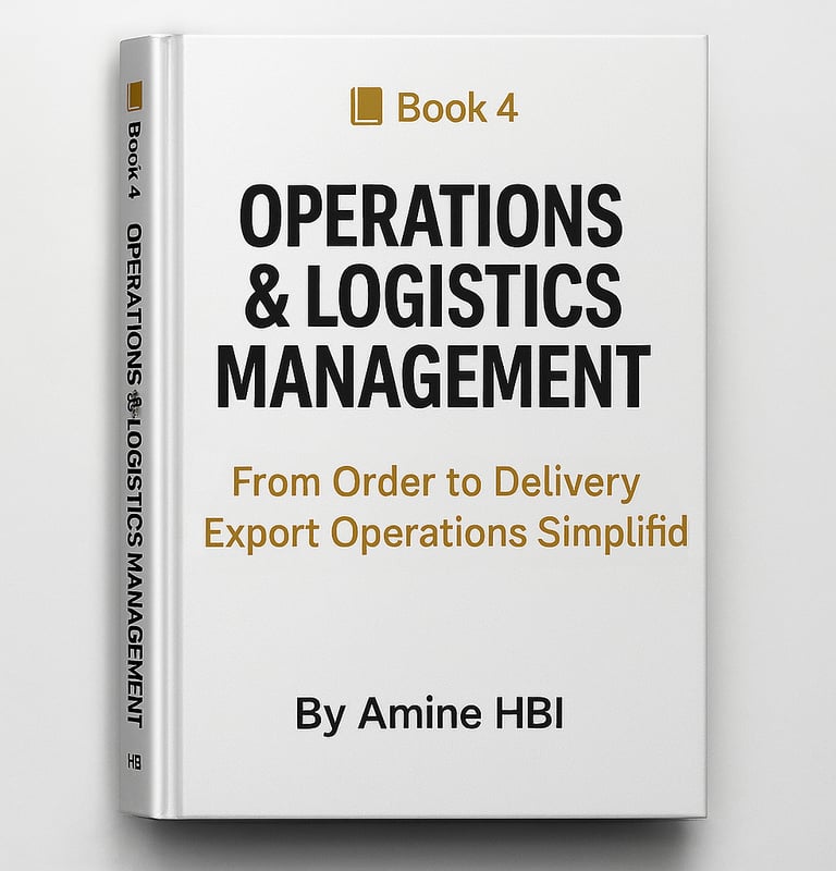 a book cover of operations and operations of a business