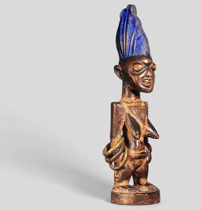 ibeji martin bril igbomina ajasse twin figure ibedji 