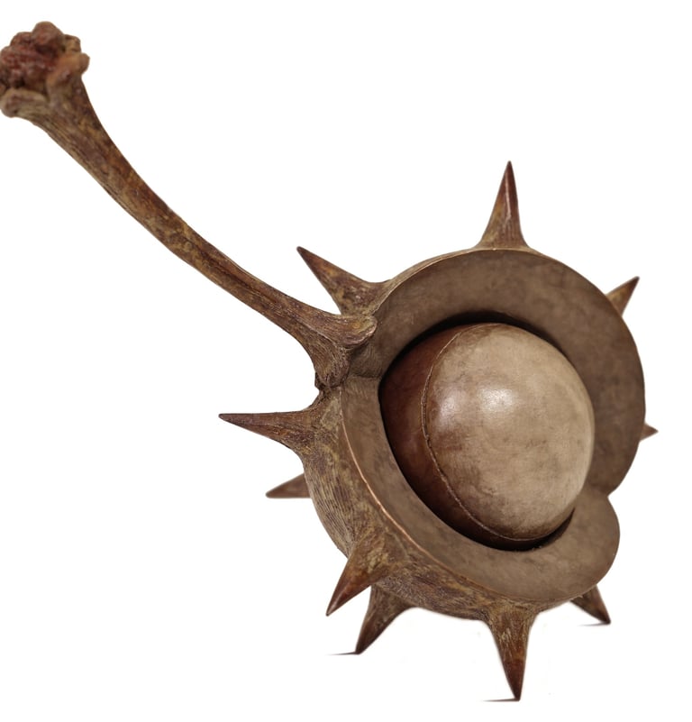 Bronze Sculpture Horse Chestnut Conker By Mark Richard Hall Sculptor