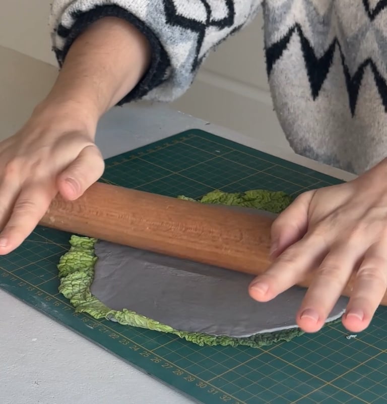 Tuto diy coupelle impression chou, Maison Agave