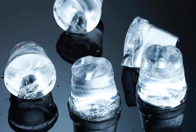 Παγάκια καμπάνα συμπαγή - πάγος