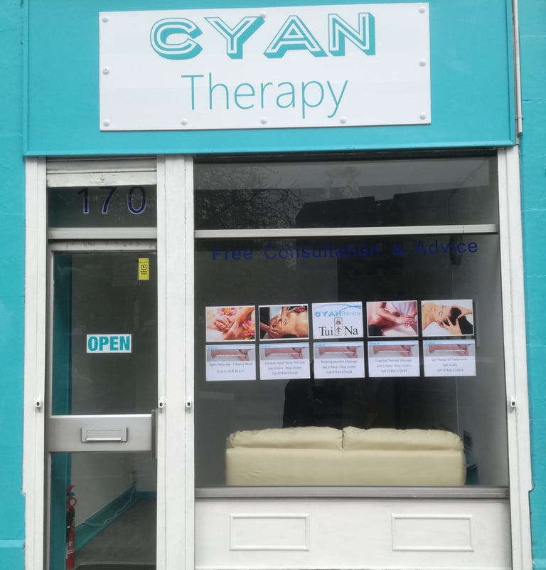 Massage Shop Frontage