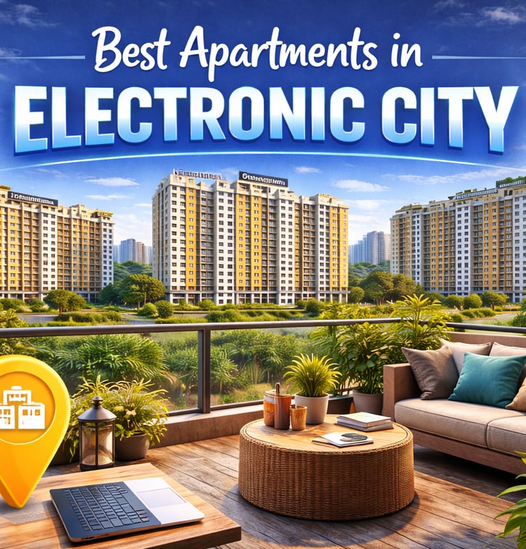 Best Apartments in Electronic City