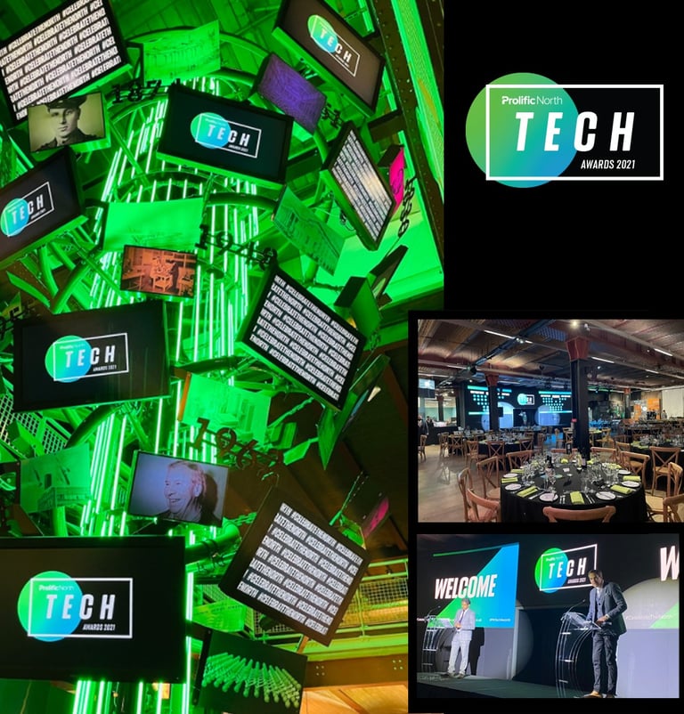 some shots from the branded Prolific North :  Tech Awards event