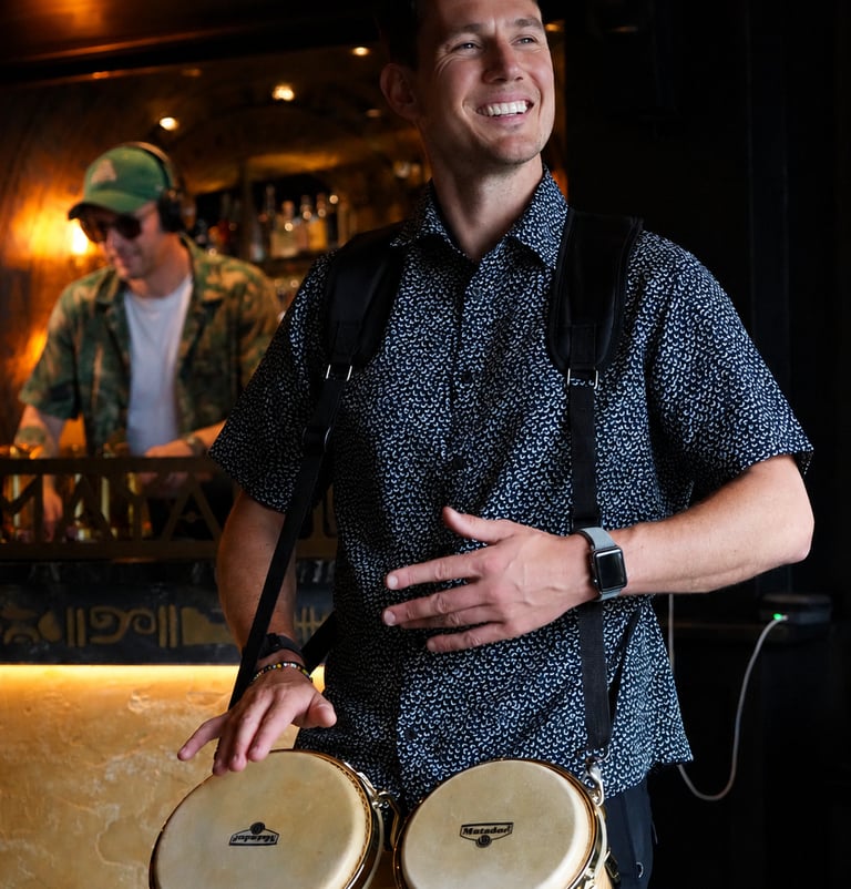 DJ and Bongo player for weddings and events in the Midlands