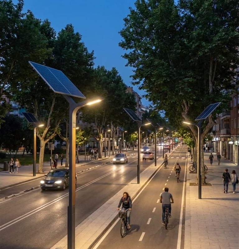 Diseño e Instalación de Iluminación Solar - DYZ Ingeniería