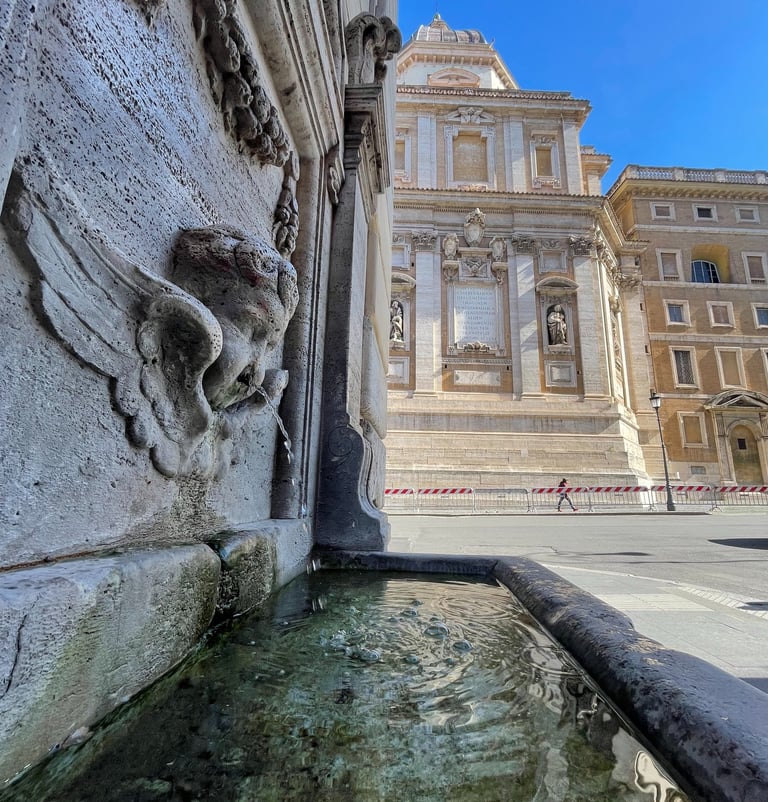 Central Rome neighborhood near Studio Paolina holiday home