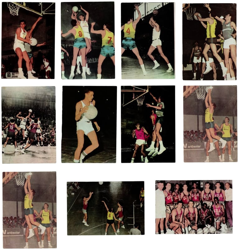 1968 Juegos Olimpicos Difusora De Cultura Spanish Basketball Cards