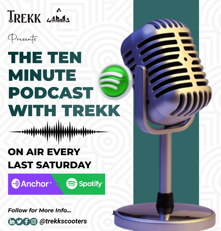 Trekk Scooter monthly podcast