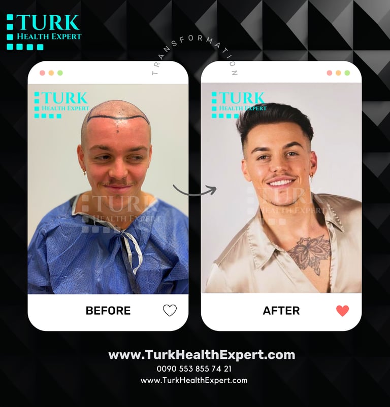 hair transplant before after