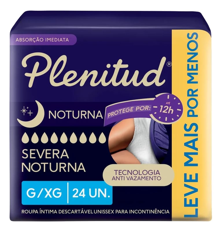 Plenitud Roup Intima Noturna G/XG - 24